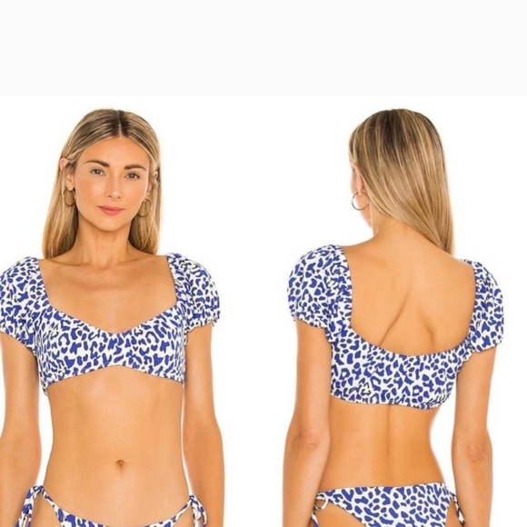 Maaji Other - Maaji Kauai Reversible Bikini Top Blue